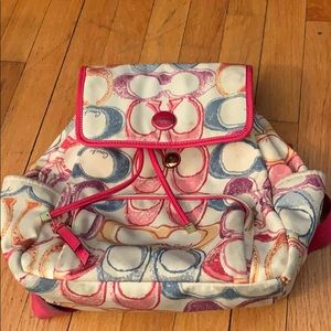 Coach Backpack Purse